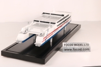 custom made model of 74米双体客轮